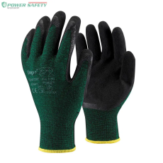 TOP COMFORT latex mártott védőkesztyű, PE és Spandex alapú, extra kényelmes