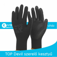 TOP DEVIL PLUS fekete szerelőkesztyű védőkesztyű