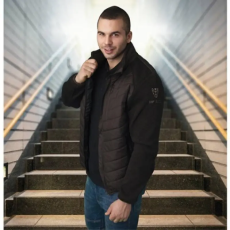 TOP Dzseki steppelt őszi-tavaszi (100%poliészter) TOP E-Hunter JBR, barna, 3XL