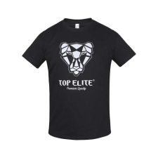 TOP ELITE RFL fényvisszaverős logózott kereknyakú póló, fekete, 3XL munkaruha