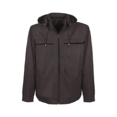 TOP Kabát bélelt, 3 külső zseb (100%poliészter) TOP ELITE LEXINGTON, fekete, 3XL