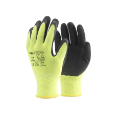 TOP Kesztyű nylonszálas, mikroporózus latex bevonattal, XL-es (2085003) védőkesztyű