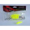 TOP MIX Shiner Worm Chartreuse 60 mm