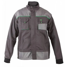 TOP Munkakabát (65%poliészter 35%pamut) TOP GREEN JACKET, szürke, 3XL