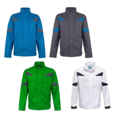 TOP Munkakabát állítható mandzsetta/derék (65%poliészter) TOP NOVA, szürke, 3XL