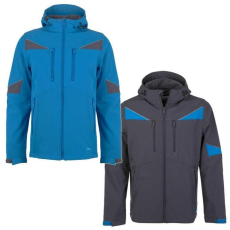 TOP Munkakabát softshel vízálló (94%poliészter 6%elasztán) TOP NOVA, szürke, 3XL