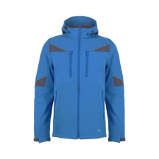 TOP Munkakabát softshel vízálló (94%poliészter 6%elasztán) TOP NOVA, szürke, 4XL munkaruha