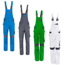 TOP Munkanadrág kantáros multifunkciós zseb (65%poliészter) TOP NOVA, fehér, 5XL