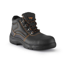 TOP Munkavédelmi bakancs S3 acél orrmerevítő TOP WORK-MID, fekete, 49 munkavédelmi cipő
