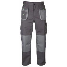 TOP Nadrág derekas (65%poliészter 35%pamut) TOP GREEN PANTS, szürke, L