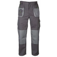 TOP Nadrág derekas (65%poliészter 35%pamut) TOP GREEN PANTS, szürke, M munkaruha