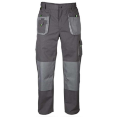 TOP Nadrág derekas (65%poliészter 35%pamut) TOP GREEN PANTS, szürke, M