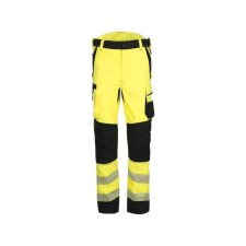 TOP PHOENIX HI2D P derekas nadrág, fluo yellow/black, 4XL munkaruha
