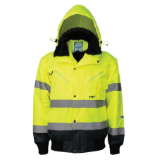 TOP Pilóta dzseki 4:1 (100%poliészter) TOP HAWK FLUO, fluo srága/sötétkék, 5XL