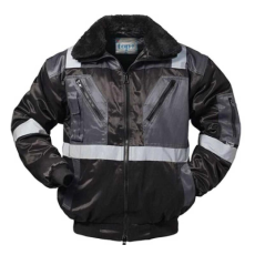 TOP Pilóta Dzseki 4:1 (60%pamut) TOP FALCON 2 RF, fekete/szürke, XL