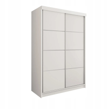  TOP PLUS B-25 Tolóajtós Szekrény 150x200x62 - Feher bútor