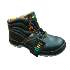  TOP PROTECT MID S1P munkavédelmi bakancs, acél orrmerevítő és talplemez, bőr felsőrész, PU talp, fekete, 42 munkavédelmi cipő