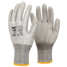  TOP SWF PU mártott vágásbiztos kesztyű, acélszálakkal erősítve
