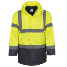 TOP Télikabát multifunkcionális (100%poliészter) TOP MULTI FLUO-Y, fluo sárga, 5XL munkaruha