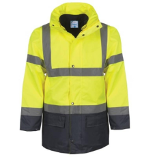 TOP Télikabát multifunkcionális (100%poliészter) TOP MULTI FLUO-Y, fluo sárga, M
