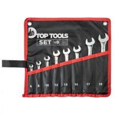 Top Tools csillag-villáskulcs készlet 6-19mm, 8db villáskulcs