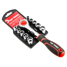 Top Tools Dugókulcskészlet 1/4", 12db dugókulcs