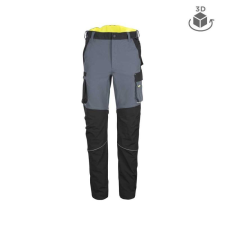 TOP TOP PHOENIX CO2D P derekas nadrág, black/grey/fluo yellow, 3XL munkaruha
