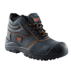 TOP Védőbakancs S3 SRC szőrme bélés acél orrmerevítő TOP FORREST WINTER, fekete, 46