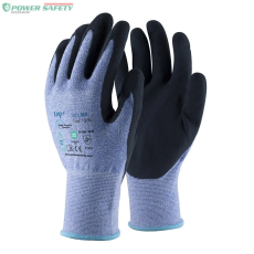 TOP Védőkesztyű TOP RCL001 PE+spandex, habosított érdesített latex mártás