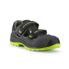 TOP Védőszandál S1P SRC kompozit orrmerevítő kevlár TOP BUFFALO SANDAL, fekete, 41 munkavédelmi cipő