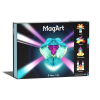 TopBright MagArt mágneses építőkészlet 110 db-os TOPBRIGHT