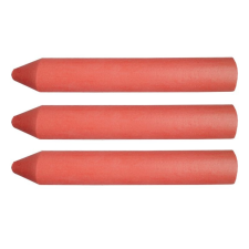 Topex Jelölőkréta piros 13 x 85mm, 3 db kréta