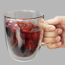 Topfann dupla falú hőtartó Pohár készlet 375ml 2db konyhai eszköz