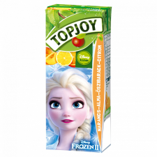 Topjoy szénsavmentes narancs-alma-őszibarack-citrom ital hozzáadott vitaminokkal 200 ml üdítő, ásványviz, gyümölcslé