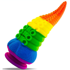 Toppedmonster Sealik csápos dildó 20 x 8cm Rainbow műpénisz, dildó