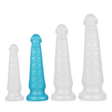 Toppedmonster Tentakel Dildo M – prémium kék intim játék 23 x 5,5 cm műpénisz, dildó