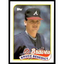 Topps 1989-1990 Topps #778 Bruce Benedict gyűjthető kártya
