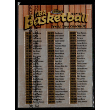 Topps 1997-98 Finest #273 Checklist gyűjthető kártya