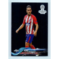 Topps 2017-18 Topps Champions League Chrome Base #72 Koke gyűjthető kártya