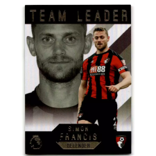Topps 2017-18 Topps English Premier League Gold #181 Simon Francis LEADER gyűjthető kártya