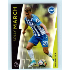 Topps 2017-18 Topps Premier League Platinum Base #14 Solly March gyűjthető kártya