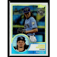 Topps 2018-2019 Topps Chrome Silver #128 Chris Archer gyűjthető kártya