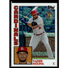 Topps 2018-2019 Topps Chrome Silver #T84-24 Yadier Molina gyűjthető kártya