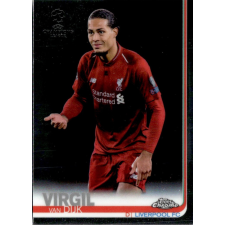 Topps 2018 Topps UEFA Champions League Chrome #24 Virgil van Dijk gyűjthető kártya