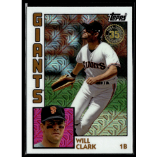 Topps 2019-2020 Topps Chrome Silver #T84-29 Will Clark gyűjthető kártya