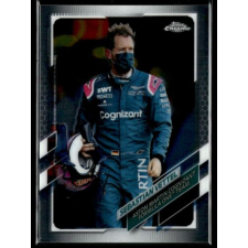 Topps 2021 Topps Chrome Formula 1 #23 Sebastian Vettel gyűjthető kártya