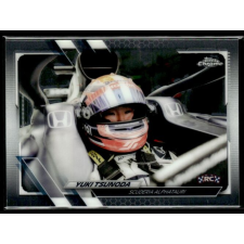 Topps 2021 Topps Chrome Formula 1 #37 Yuki Tsunoda gyűjthető kártya