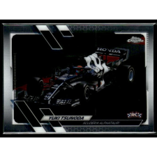 Topps 2021 Topps Chrome Formula 1 F1 CARS #109 Yuki Tsunoda gyűjthető kártya