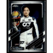 Topps 2021 Topps Chrome Formula 1 Racing #173 Yuki Tsunoda gyűjthető kártya