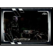 Topps 2021 Topps Chrome Formula 1 Racing #56 Lewis Hamilton gyűjthető kártya